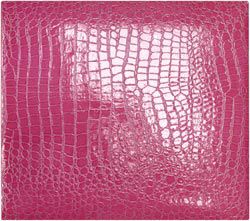 Amanda Blu Pink 12 x 12 Faux Croc Scrapbook Album