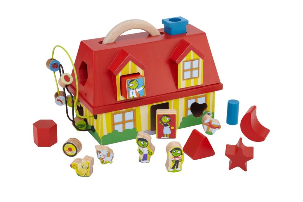 NA Shape Sorter House Children's Toys