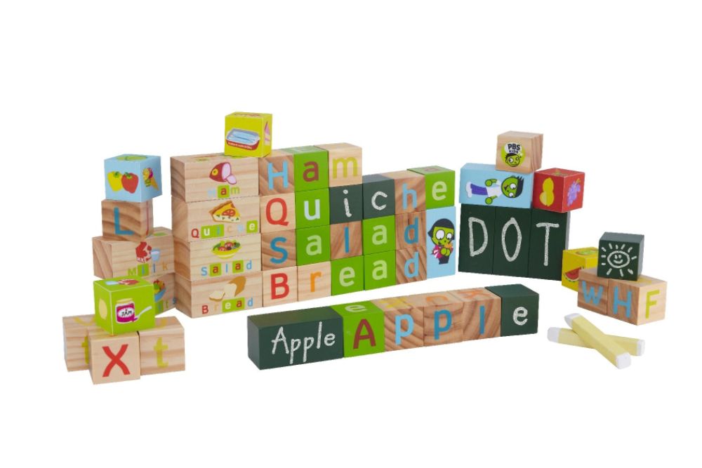 NA Exploration Blocks - Letters Children's Toys