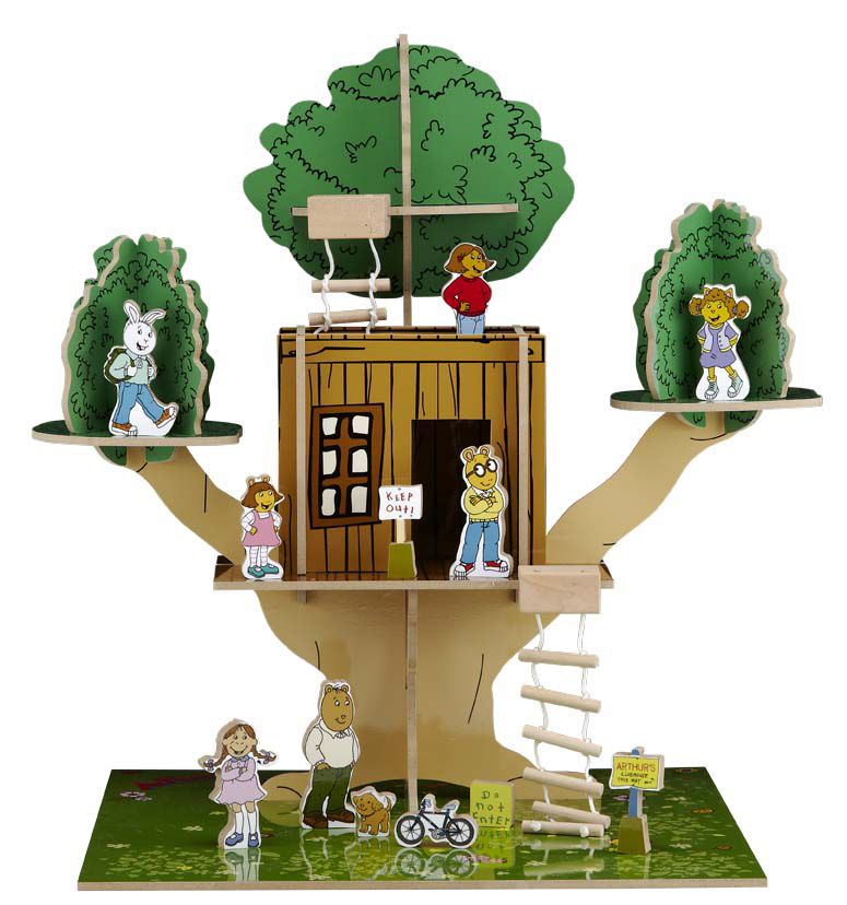 NA Arthur's 3D Tree House at Kmart.com