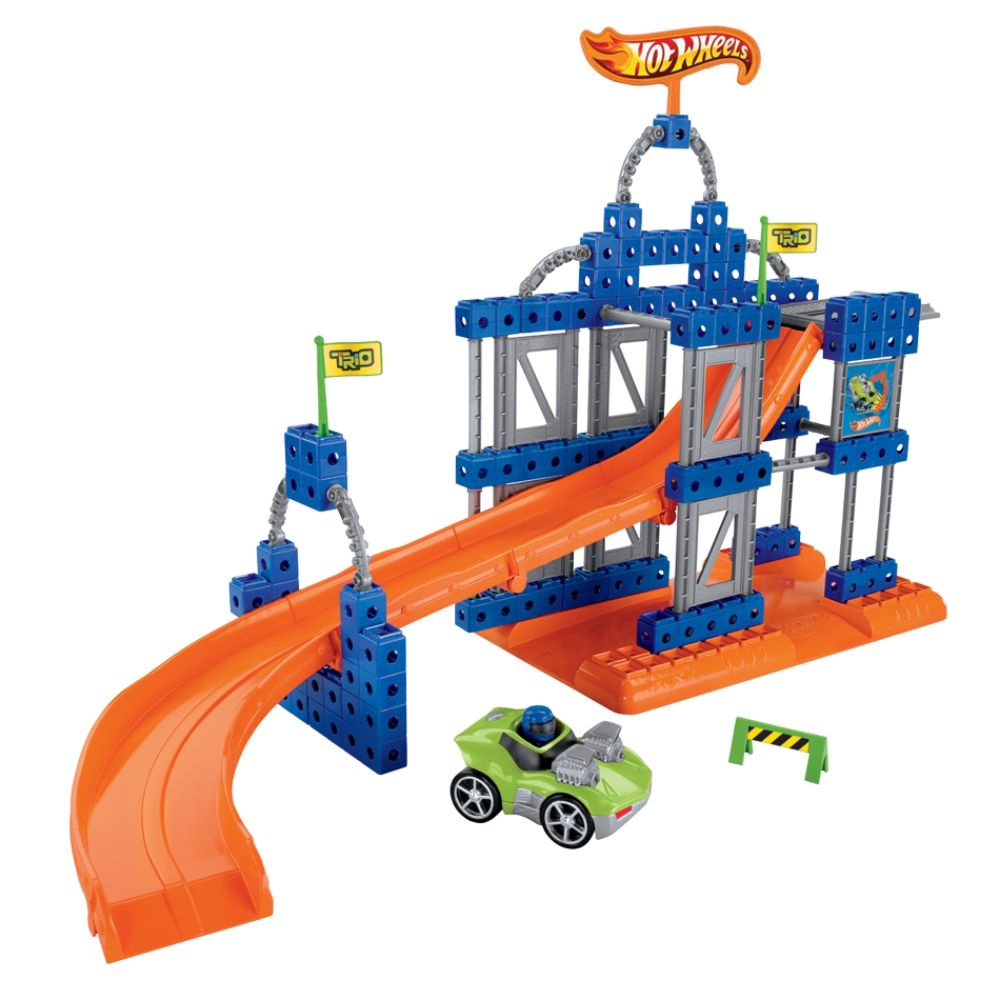 Fisher-Price Trio Hot Wheels Stunt Ramp Builder at Kmart.com