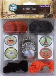 Bottle Cap Inc Vintage Collection Halloween Bottle Caps Value Pack