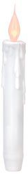 DARICE LED Taper Candle 1/Pkg-White 7''
