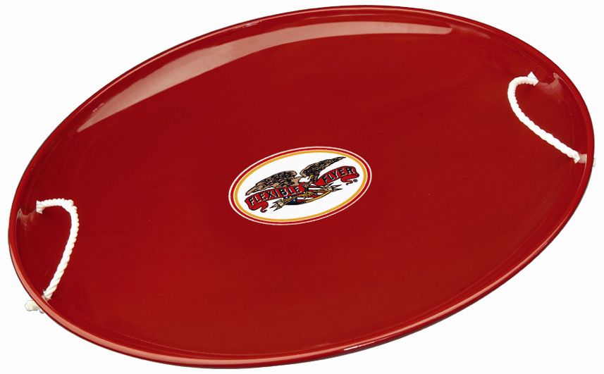 Flexible Flyer Steel Saucer - Red at Kmart.com