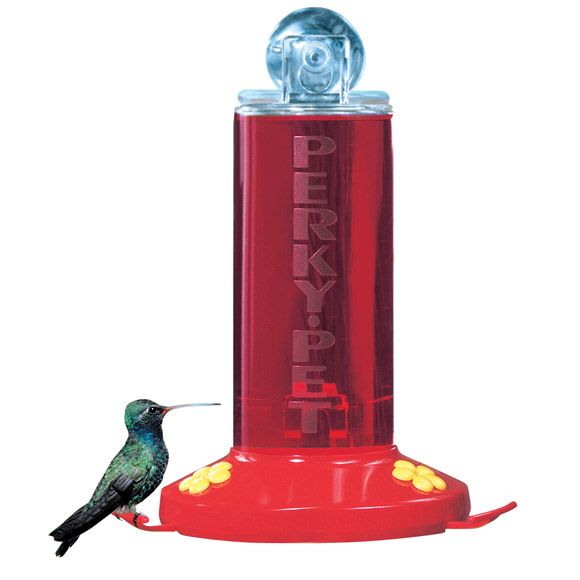 PerkyPet Window Mount Hummingbird Feeder