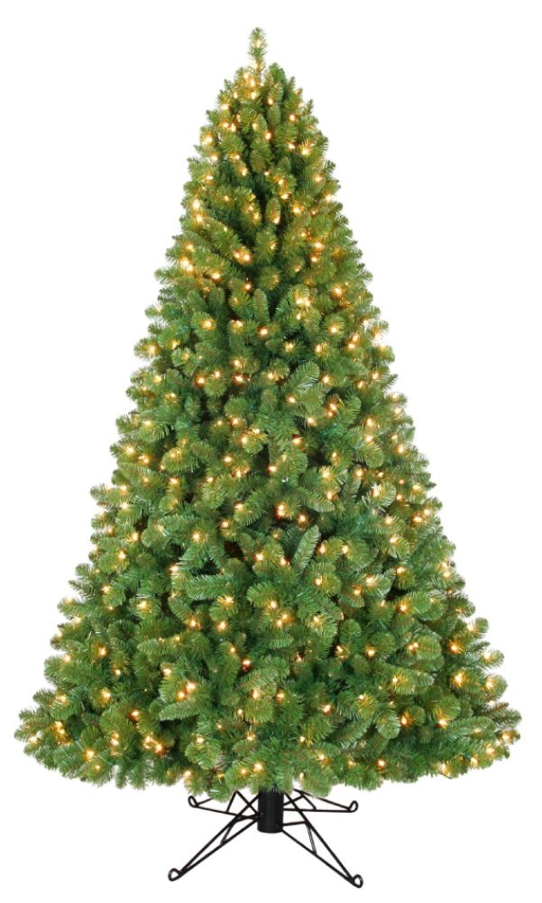 Jaclyn Smith 9ft Sherwood Pine Christmas Tree With Clear Lights price decreased by 50%