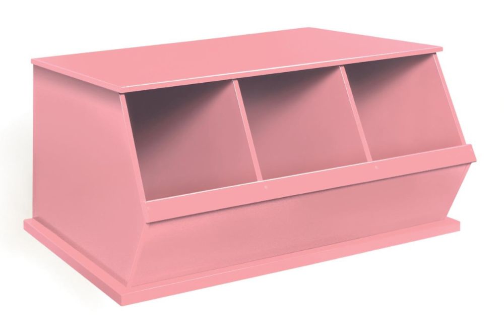 Badger Basket Three Bin Storage Cubby in Pink at Sears.com