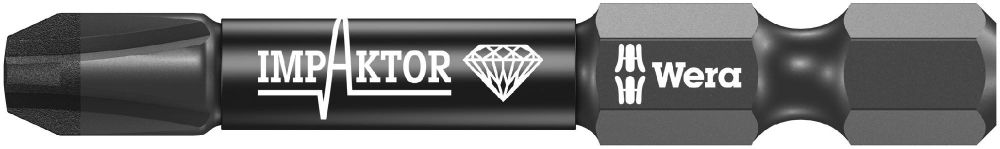Wera&nbsp; Wera Impaktor diamond coated Screwdriver Bits PH 3 for Phillips