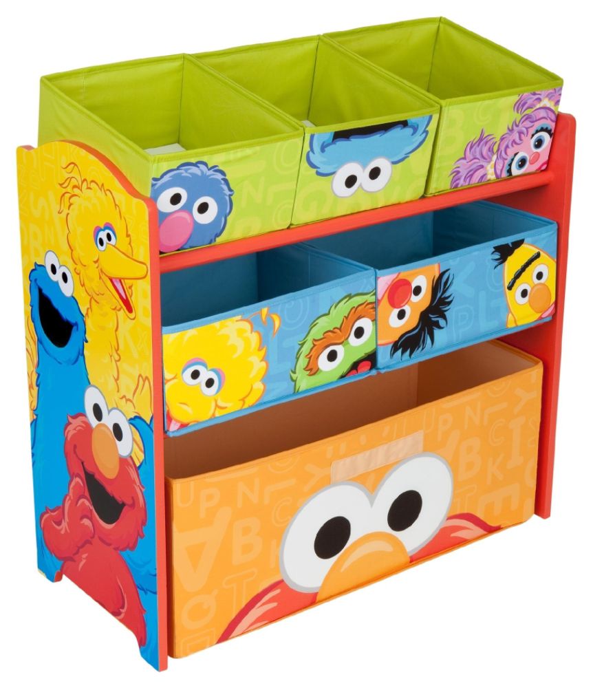 Delta Childrens Sesame Multi bin organizer