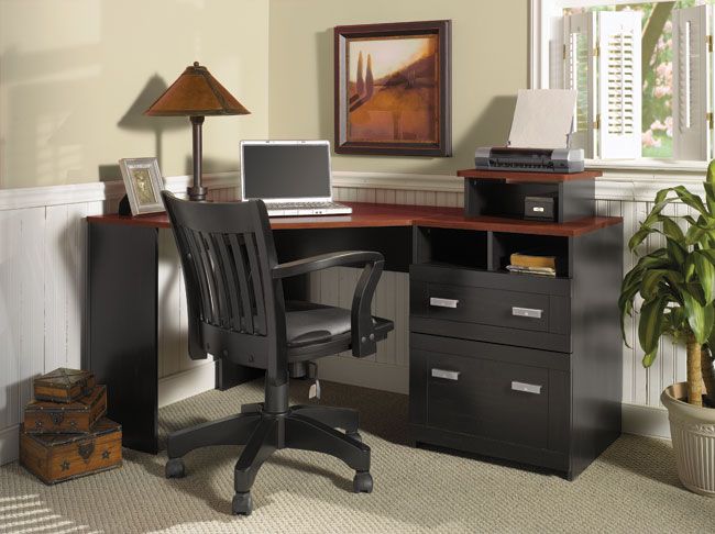 Bush Industries MySpace Wheaton Reversible Corner Desk