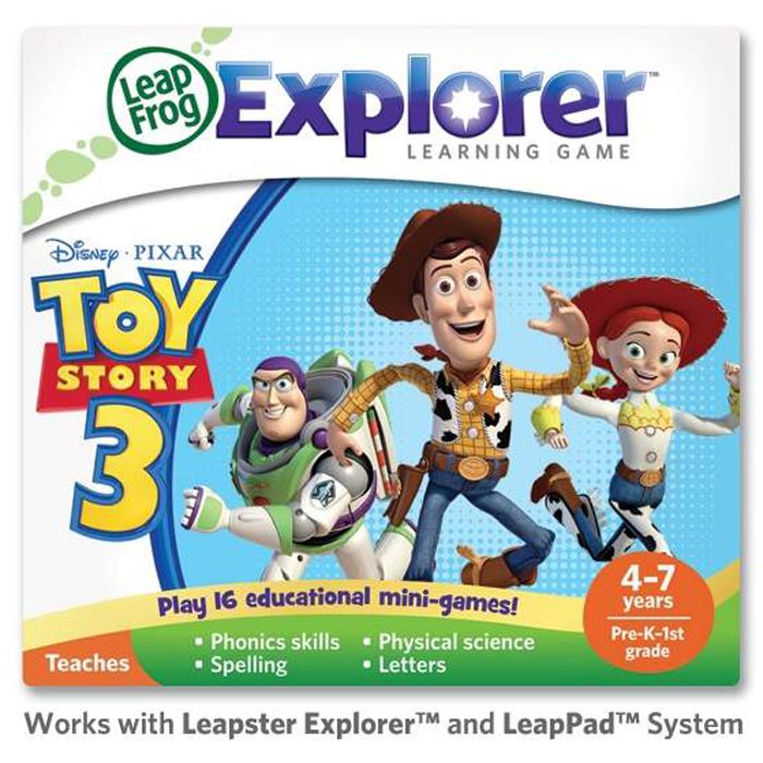 Leap Frog Explorer Learning Game: Disney Pixar Toy Story 3 Children's Toys