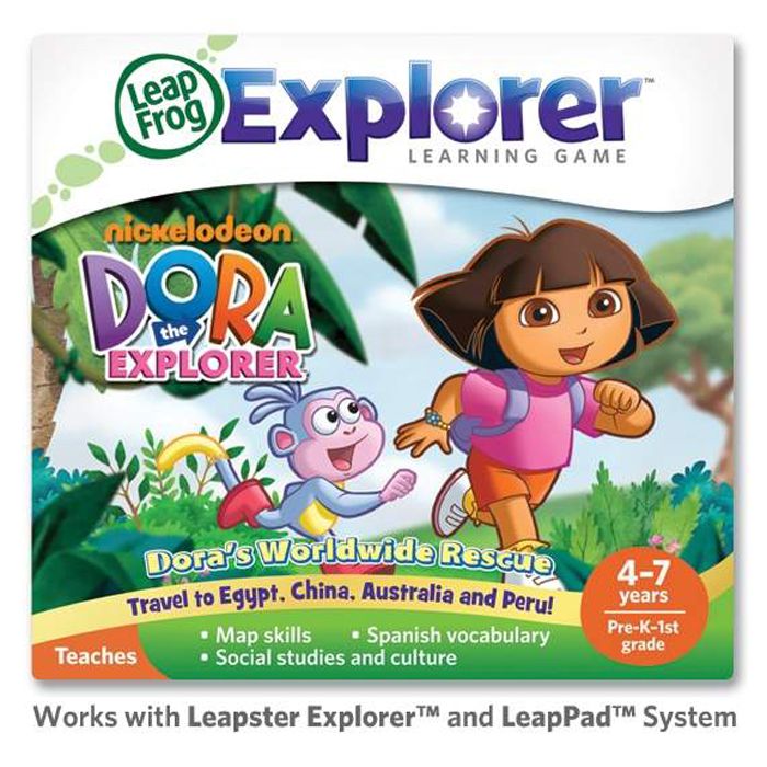 LeapFrog Explorer Learning Game: Dora the Explorer