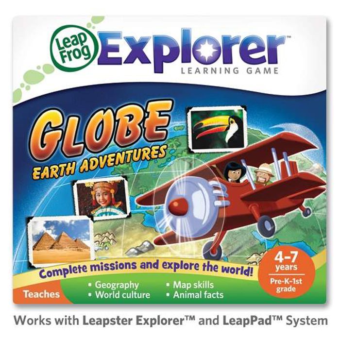 Leapster Explorer Learning Game: Globe: Earth Adventures
