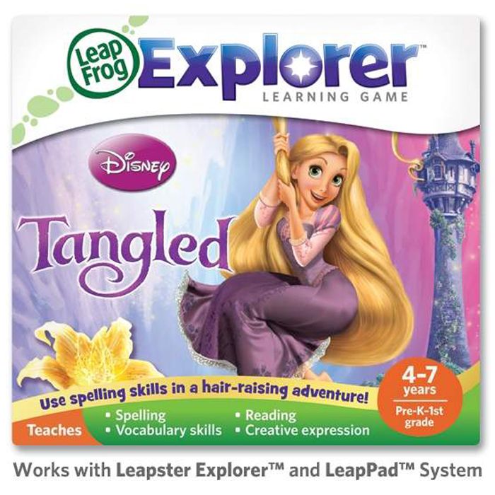 Leap Frog Explorer Learning Game: Disney Tangled Children's Toys