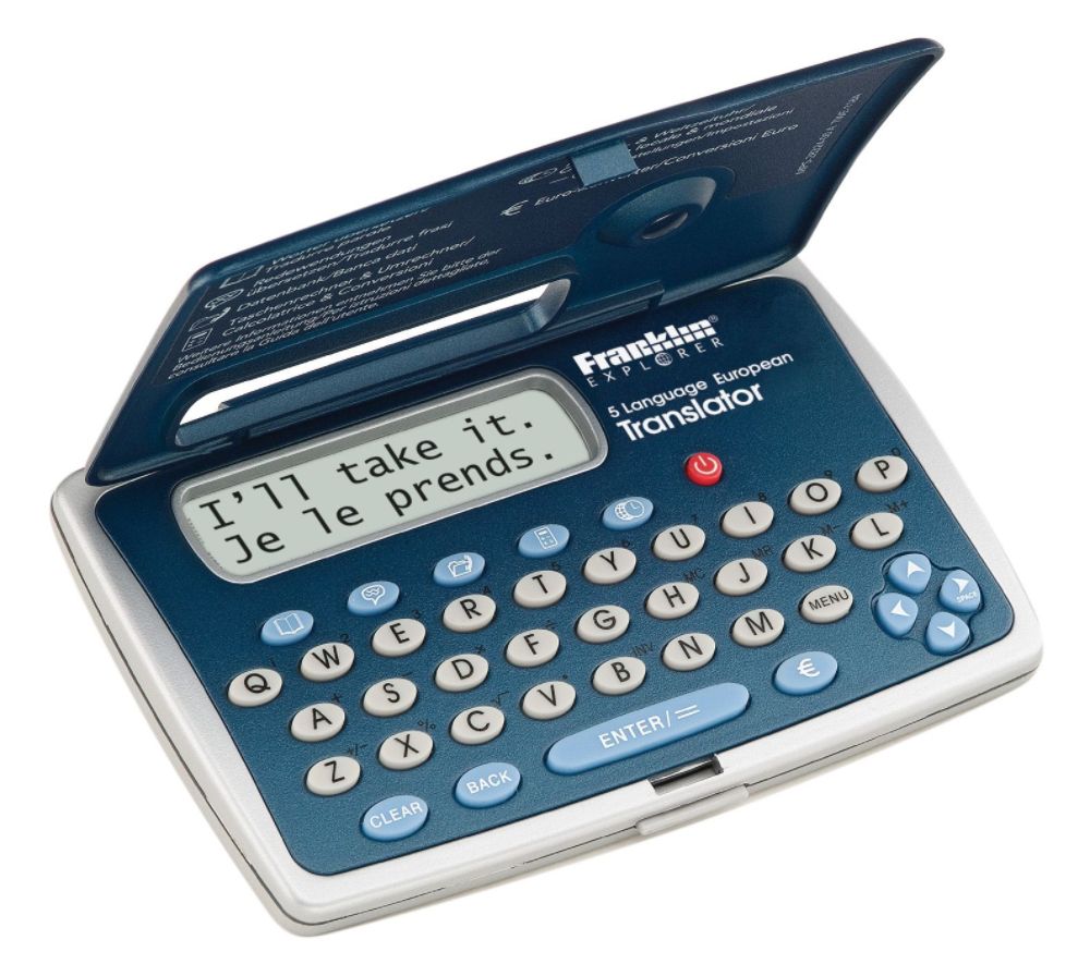Franklin Electronic 5 Language Translator