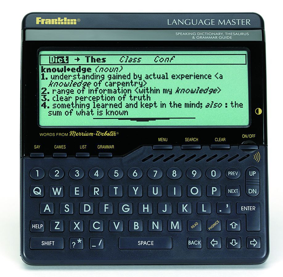 Franklin Electronic Merriam-Web Dictionary/Thesaurus at Kmart.com