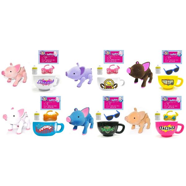 Teacup Piggies Basic Set With Accessories - Color And Style Varies Best Price