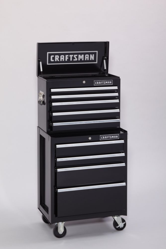 Craftsman 9-Drawer 2-Piece Heavy-Duty Ball-Bearing Combination - Each Item Sold Separately at Kmart.com