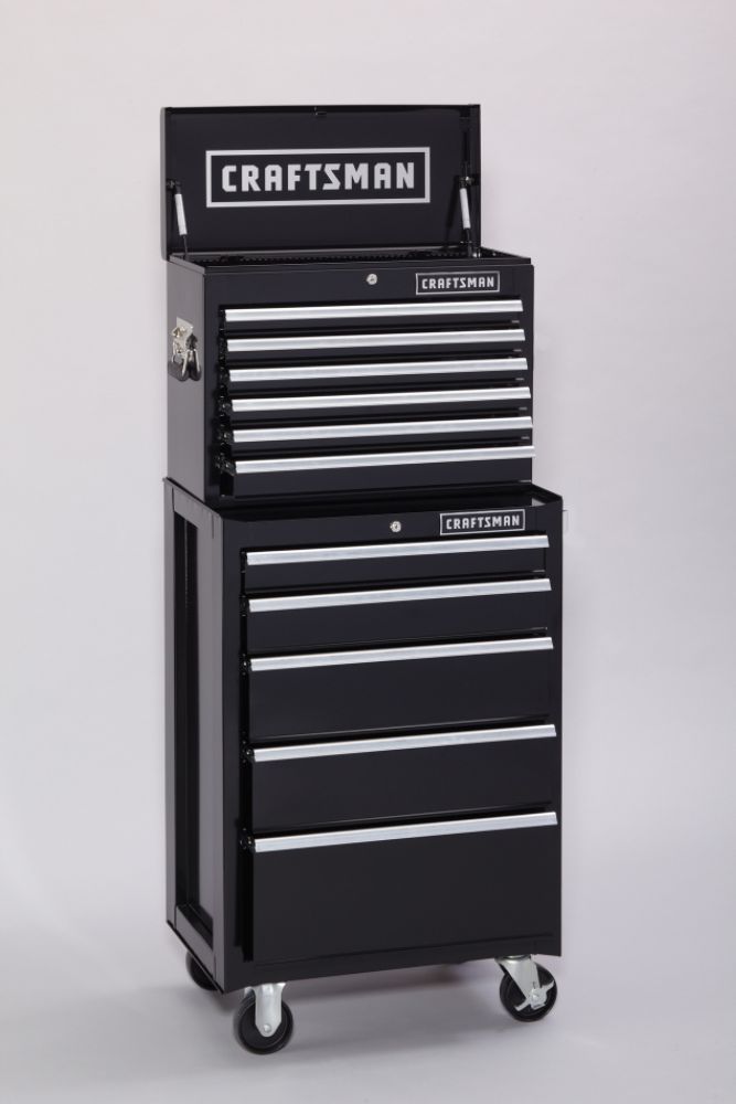 Craftsman 11-Drawer 2-Piece Heavy-Duty Ball-Bearing Combination - Each Item Sold Separately at Kmart.com