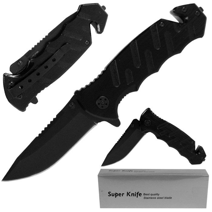 Whetstone Tough Rescue Tactical Spring-assist Folding Knife