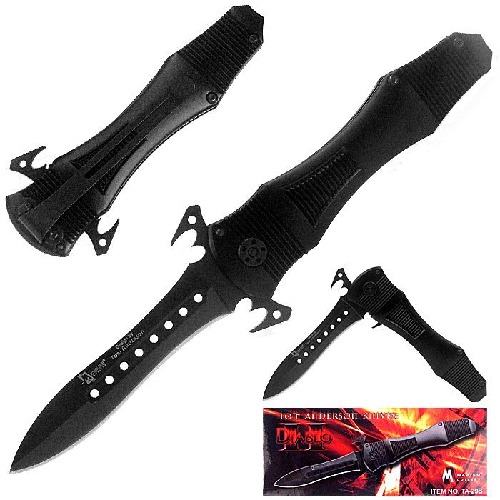 DIABLO II Stainless Steel Black Blade and Handle 8.25 inch at Sears.com