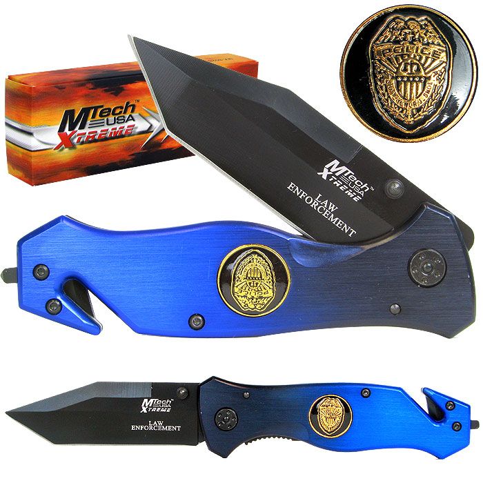Whetstone 8 Inch Xtreme Law Enforcement Police Folding Pocket Knife at Sears.com