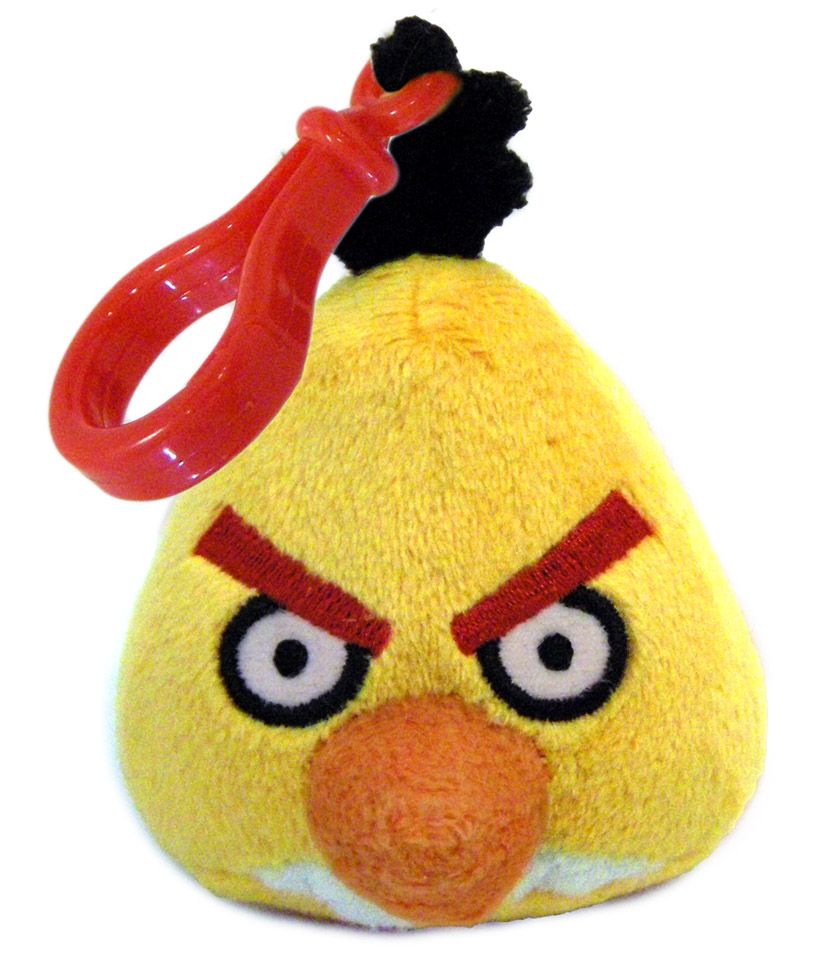 Angry Birds Plush Backpack Clip-Yellow at Kmart.com