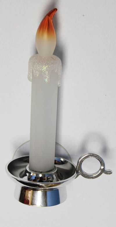 Trim a Home 2Pk LED Candle With Timer - Silver Base at Kmart.com