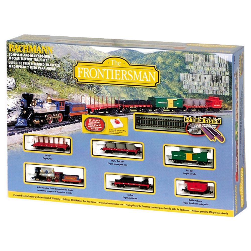 Bachmann Trains Ready to Run Frontiersman N Scale Electric Train Set Children's Toys