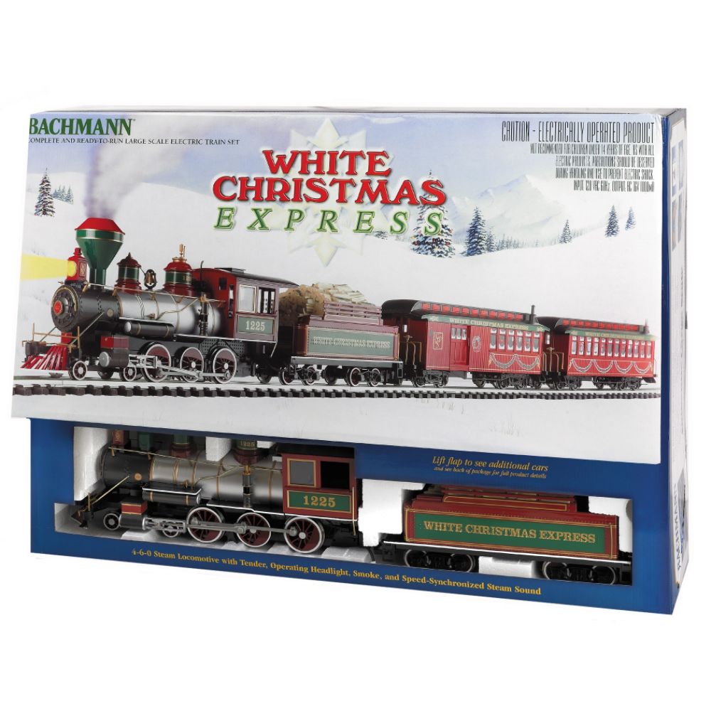 Bachmann Trains Ready to Run White Christmas Express G Scale Electric Children's Toys