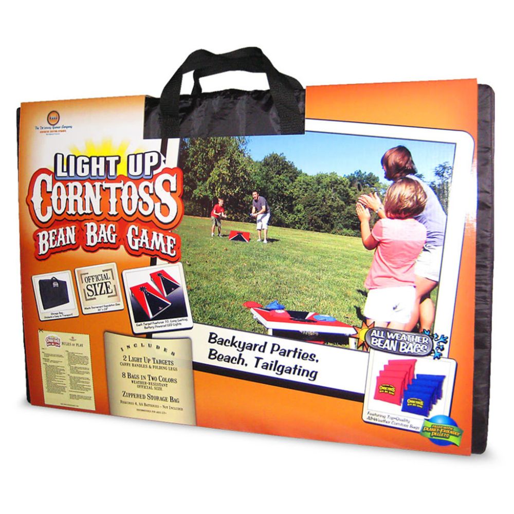 Driveway Games Light Up Corntoss Bean Bag Game