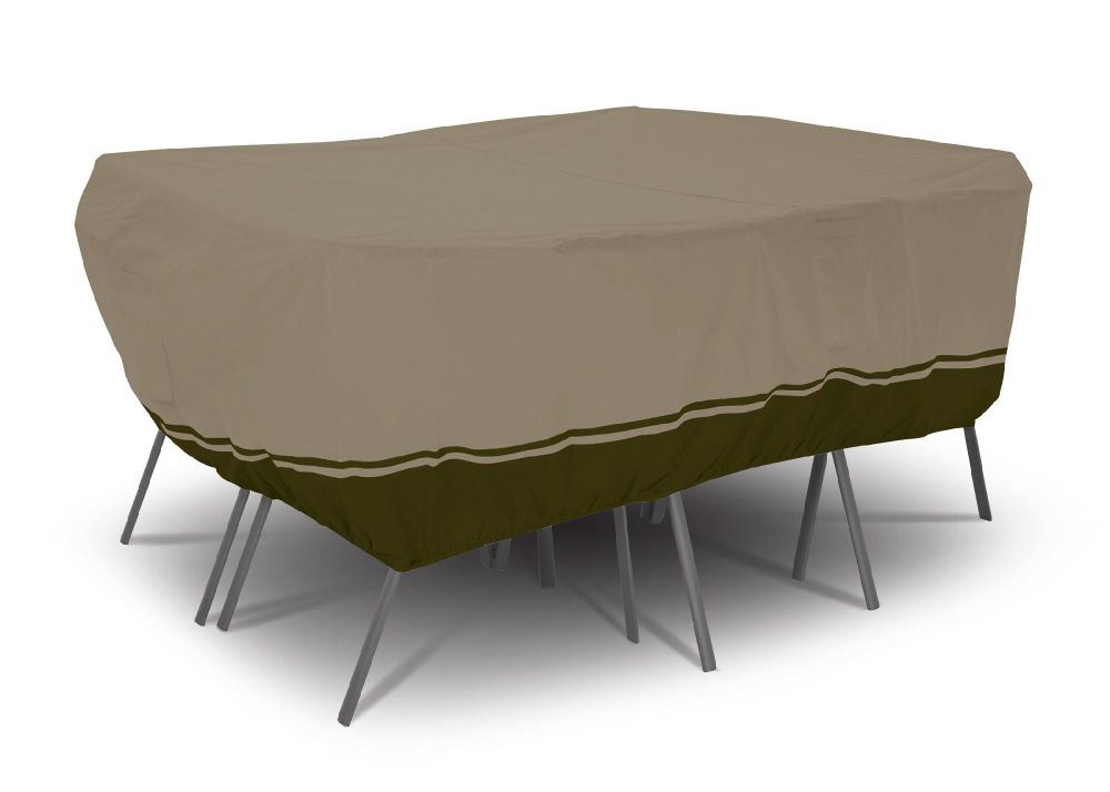 Classic Accessories Villa Patio Table and Chair Set Cover - Rectangular / Oval, Medium at Sears.com