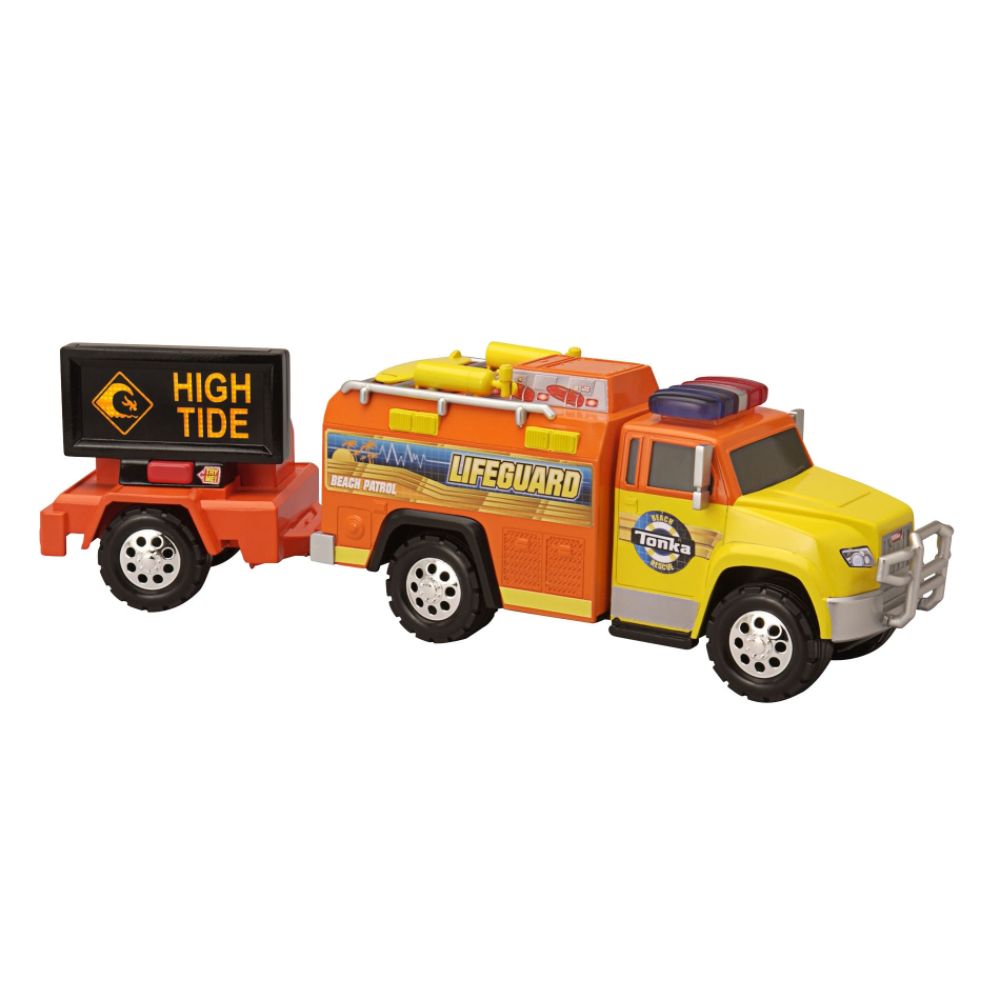 Tonka Roadway Rigs Life Guard w/ “High Tide” Sign at Kmart.com