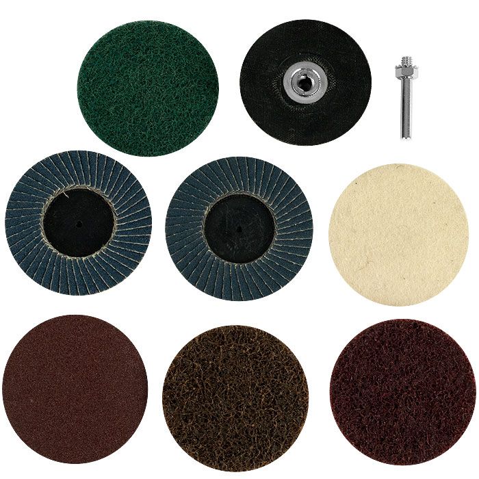 Trademark Tools 9 Piece Cleaning and Polishing Set - Strip, Prep and Buff at Kmart.com