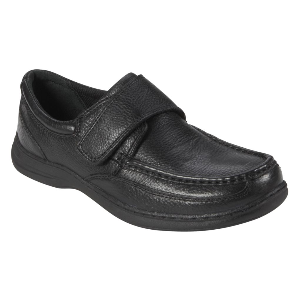 Nunn Bush Men's Venture Leather Casual - Wide Avail - Black