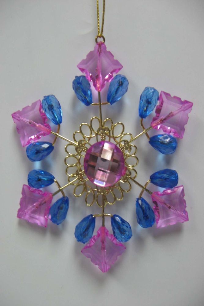 Jaclyn Smith Today Golden Heritage 4in Snowflake Ornament price decreased by 50%
