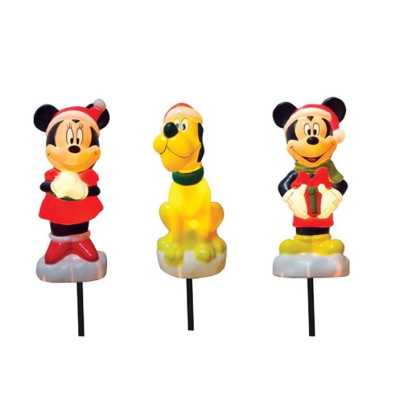 3D Blow Mold Pathway Markers - Mickey and Friends