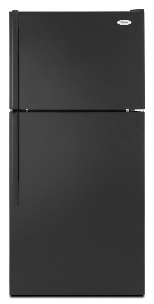 Black Refrigerator Whirlpool on Top Freezer Refrigerator   Black  Whirlpool Appliances Refrigerators
