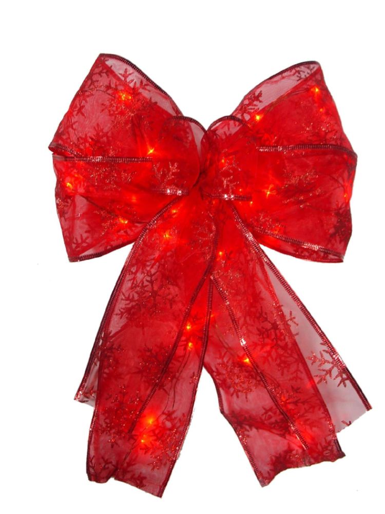 Trim a Home All Purpose LED Bow - Red at Kmart.com