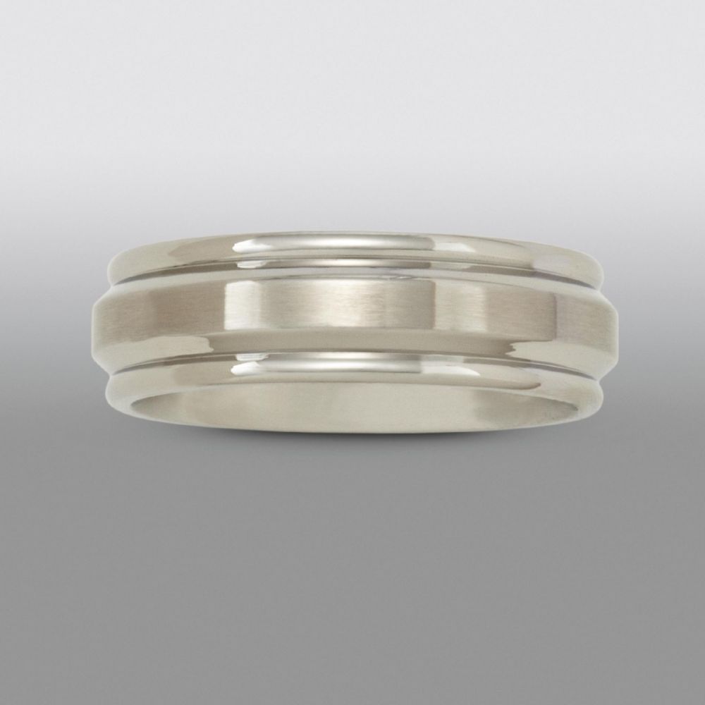7mm Wedding Band in Stainless Steel at Sears.com