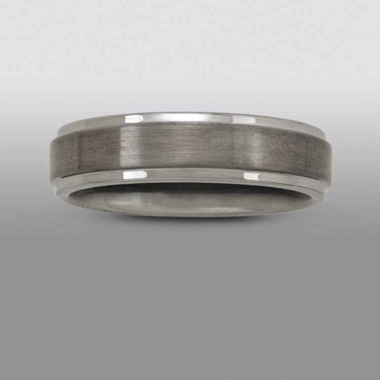 6mm Comfort Fit Wedding Band in Tungsten at Sears.com