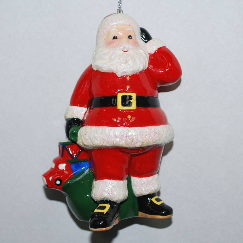 Celebrations by Radko Santa Claus With Sack Ceramic Ornament price decreased by 50%