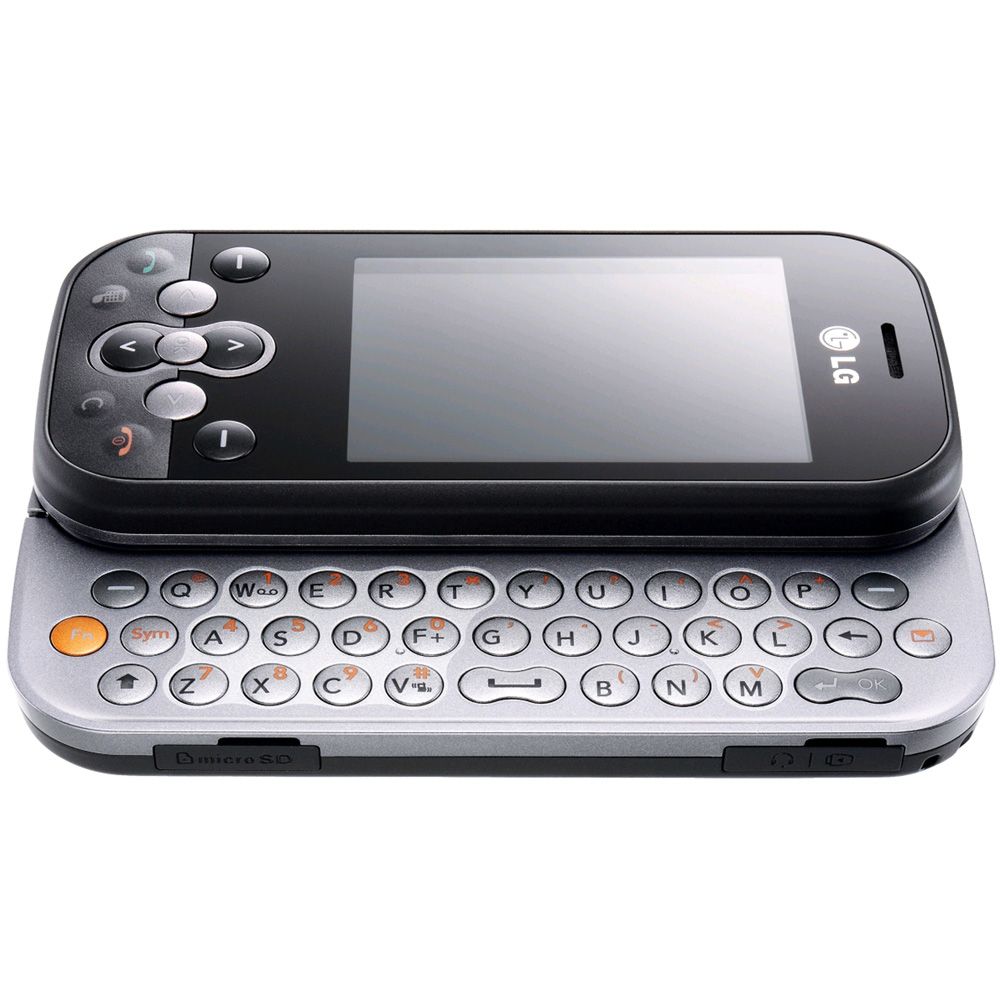 LG GT365 Unlocked GSM Cell Phone  Black/Silver