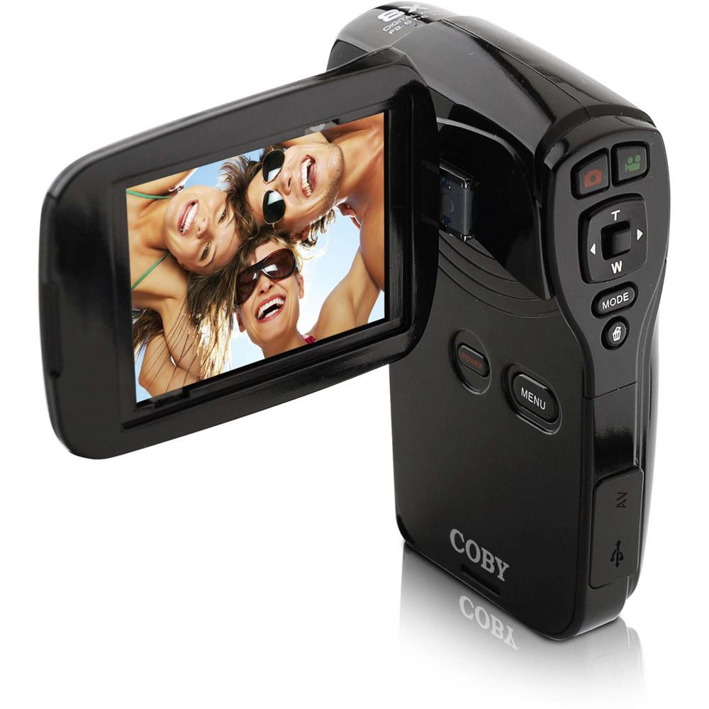 Coby CAM4002 SNAPP Mini Digital Swivel Camcorder