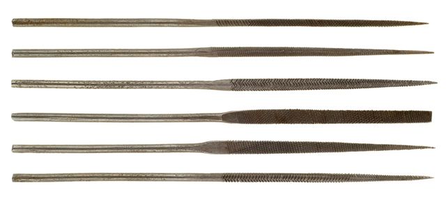 Gyros&nbsp; Gyros 49-01408 Needle File Set, 5-1/2'' - 6 pc Set