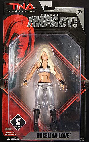 Angelina Love - TNA Deluxe Impact 5 Toy Wrestling Action Figure