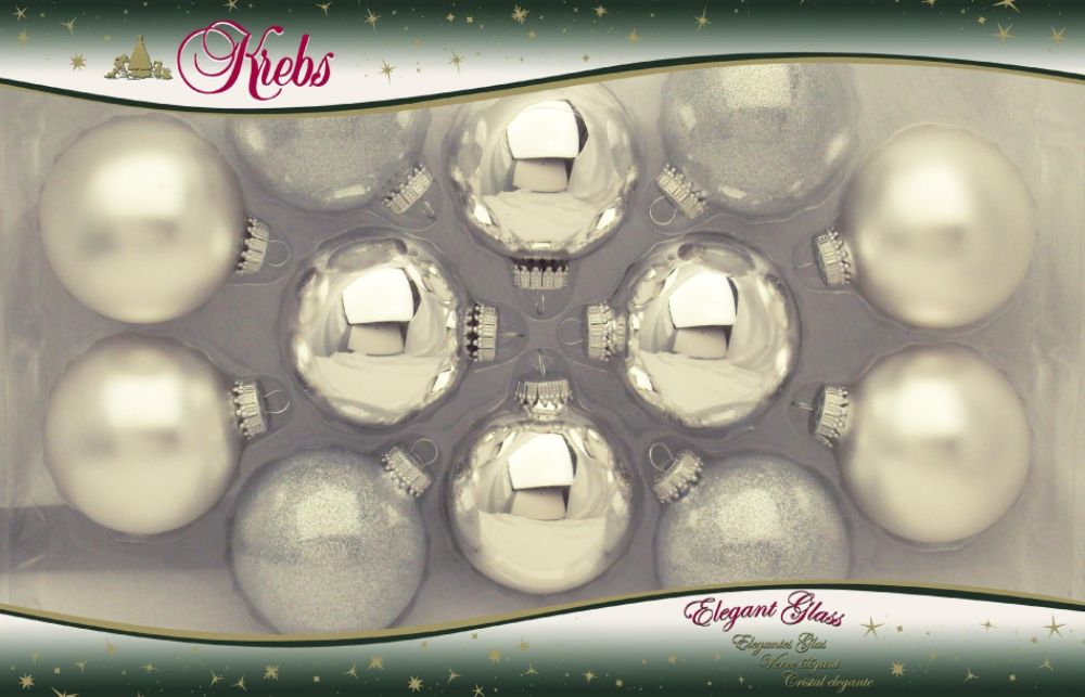 Christmas by Krebs 12ct Mixed Color Glass Ornaments price decreased by 50%