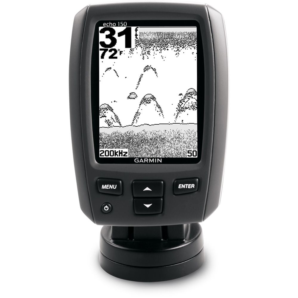 Garmin ECHO150 4 In. Grayscale Dual Beam Fresh/Saltwater Fishfinder at Sears.com