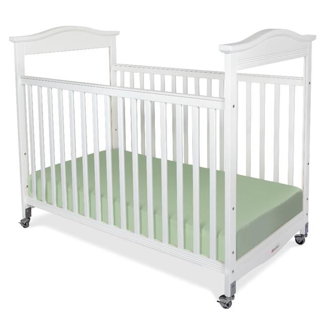 Foundations Biltmore, Compact, Fixed Side, Clearview Crib White by Clearview
