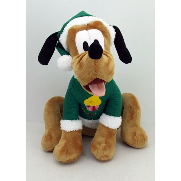Disney 14in Holiday Sweater Plush - Pluto